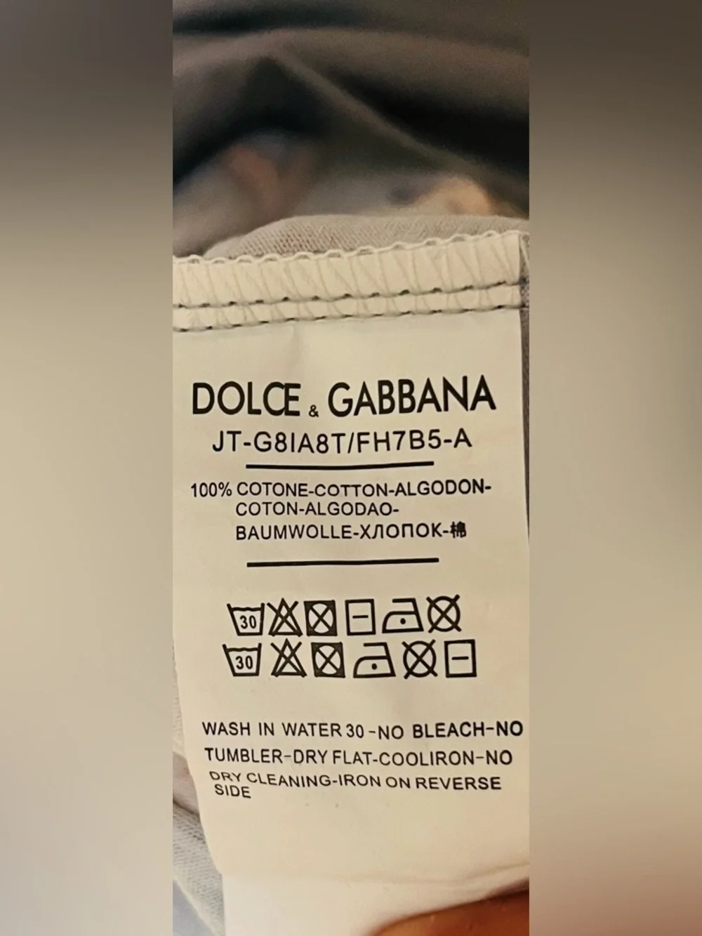 Dolce & Gabbana tiger star tshirt - Picture 4 of 5